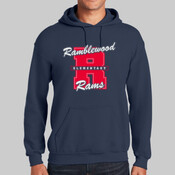 Adult Ramblewood Rams Hoodie - Navy