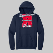 Adult Ramblewood Rams Hoodie - Navy